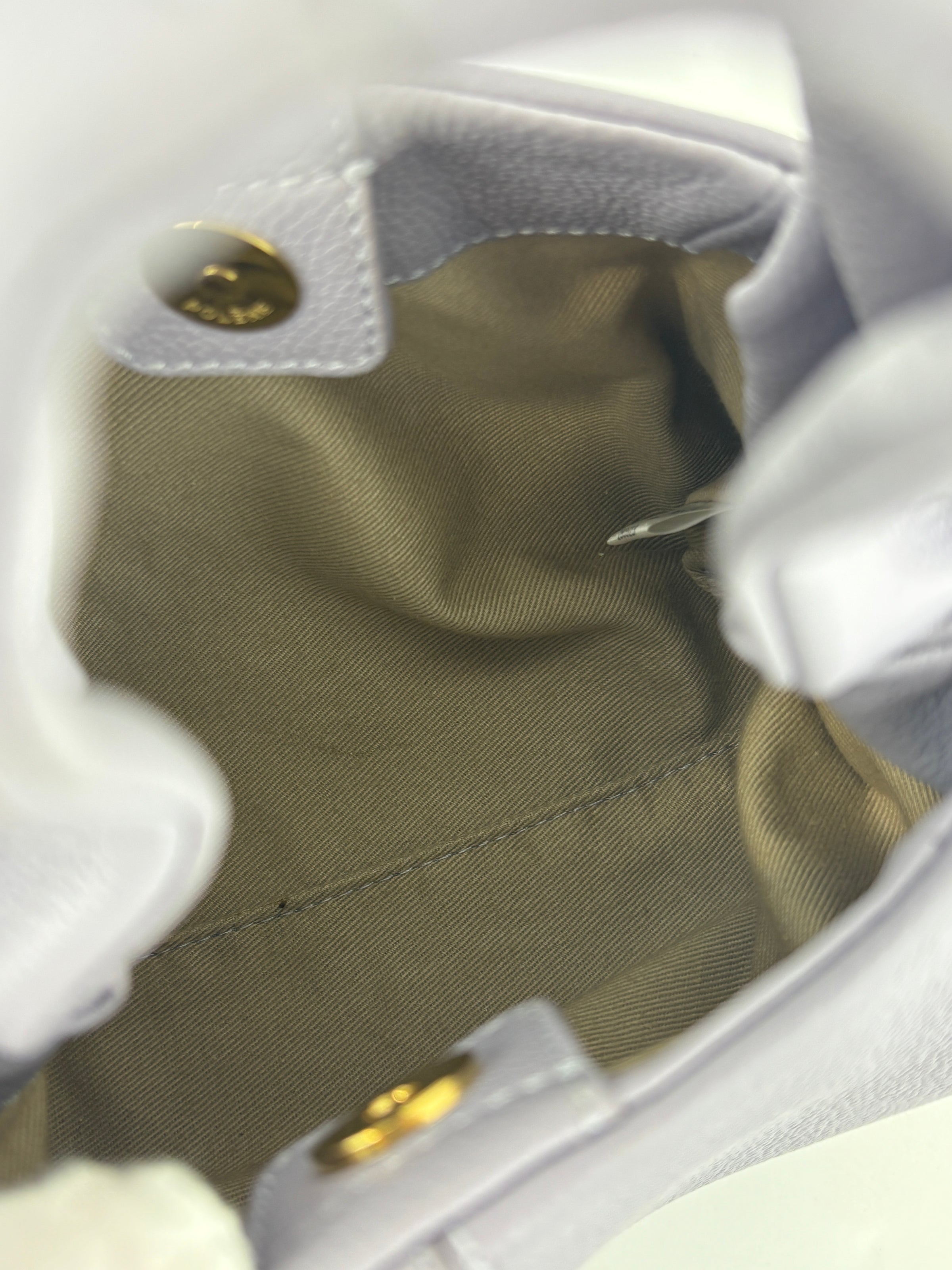 Numéro Neuf Mini Mauve Grainé Leather