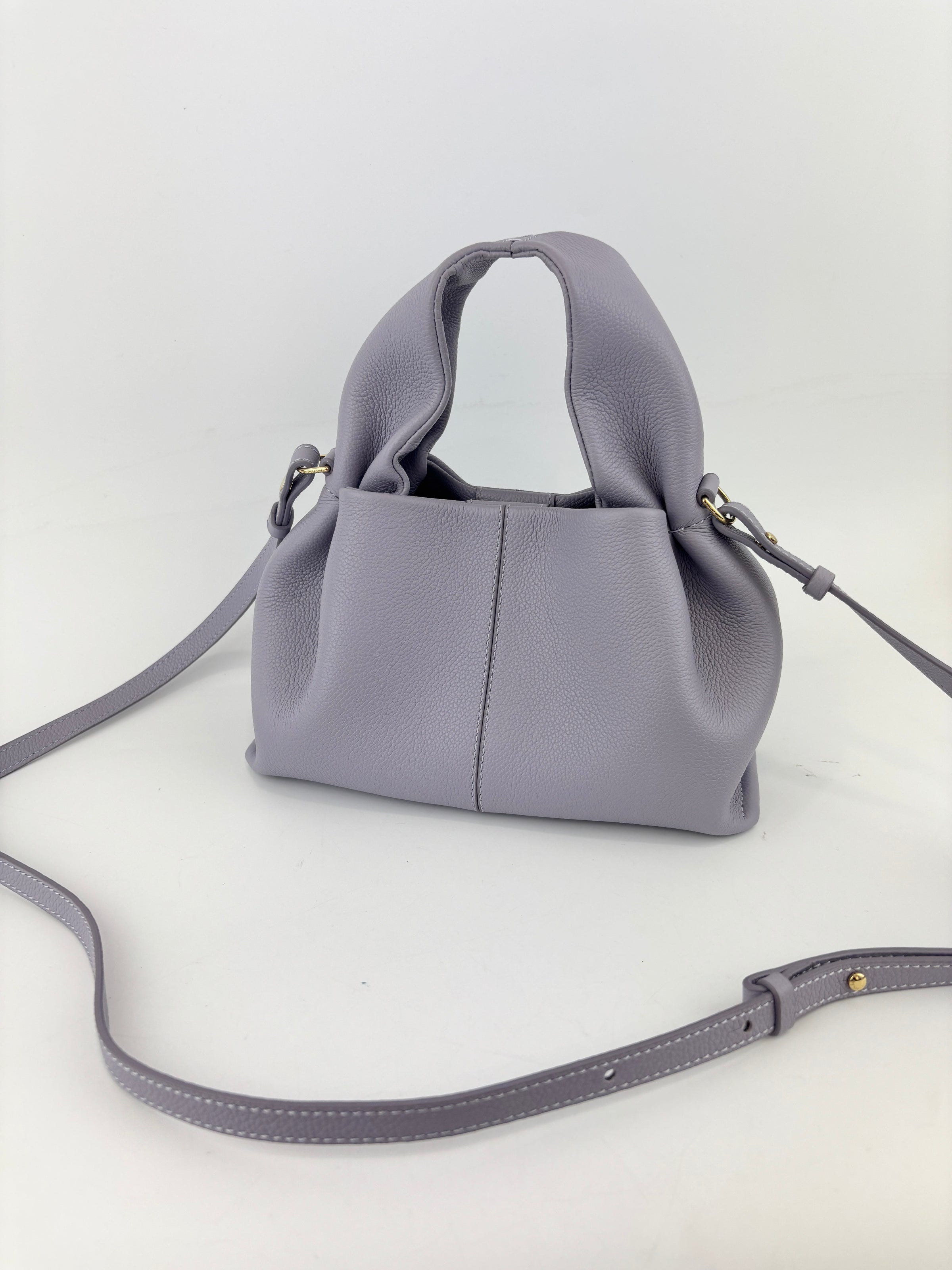 Numéro Neuf Mini Mauve Grainé Leather