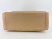 GST Tote in Beige Caviar GHW