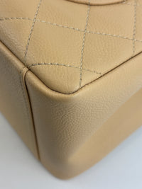 GST Tote in Beige Caviar GHW