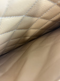 GST Tote in Beige Caviar GHW