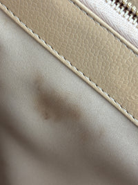 GST Tote in Beige Caviar GHW