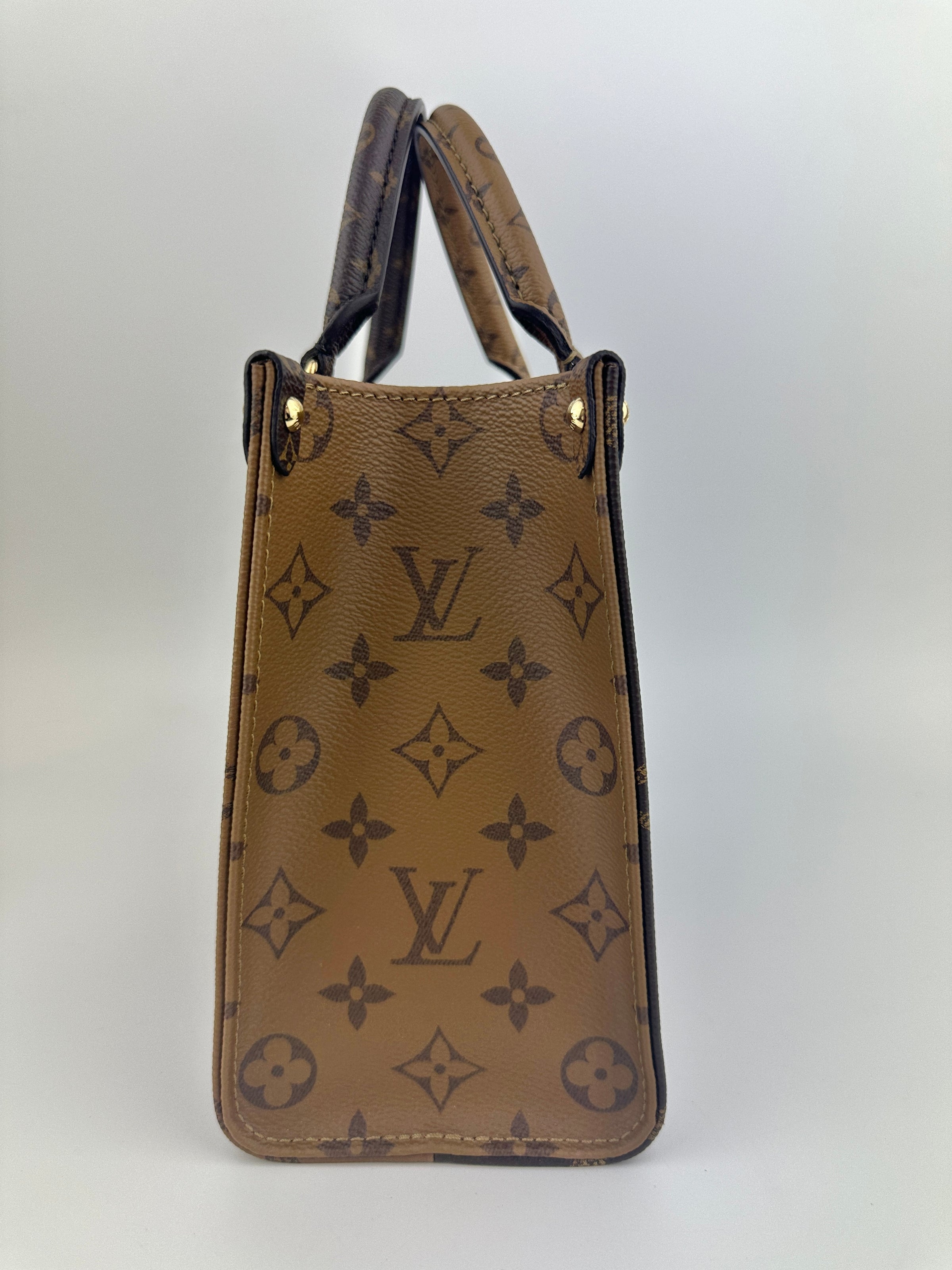 M46373 OnTheGo PM Monogram Reverse Tote Bag (RFID)