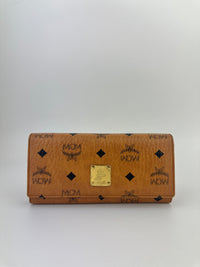 Heritage Line Wallet Synthetic Cognac