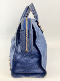 Bluette Lambskin Leather Giant 12 City Bag RGHW