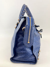 Bluette Lambskin Leather Giant 12 City Bag RGHW
