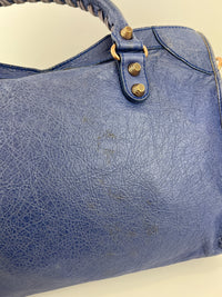 Bluette Lambskin Leather Giant 12 City Bag RGHW
