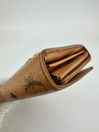 Heritage Line Wallet Synthetic Cognac