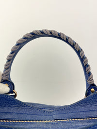 Bluette Lambskin Leather Giant 12 City Bag RGHW