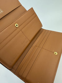 Heritage Line Wallet Synthetic Cognac