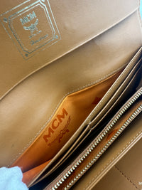 Heritage Line Wallet Synthetic Cognac