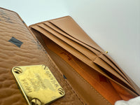 Heritage Line Wallet Synthetic Cognac
