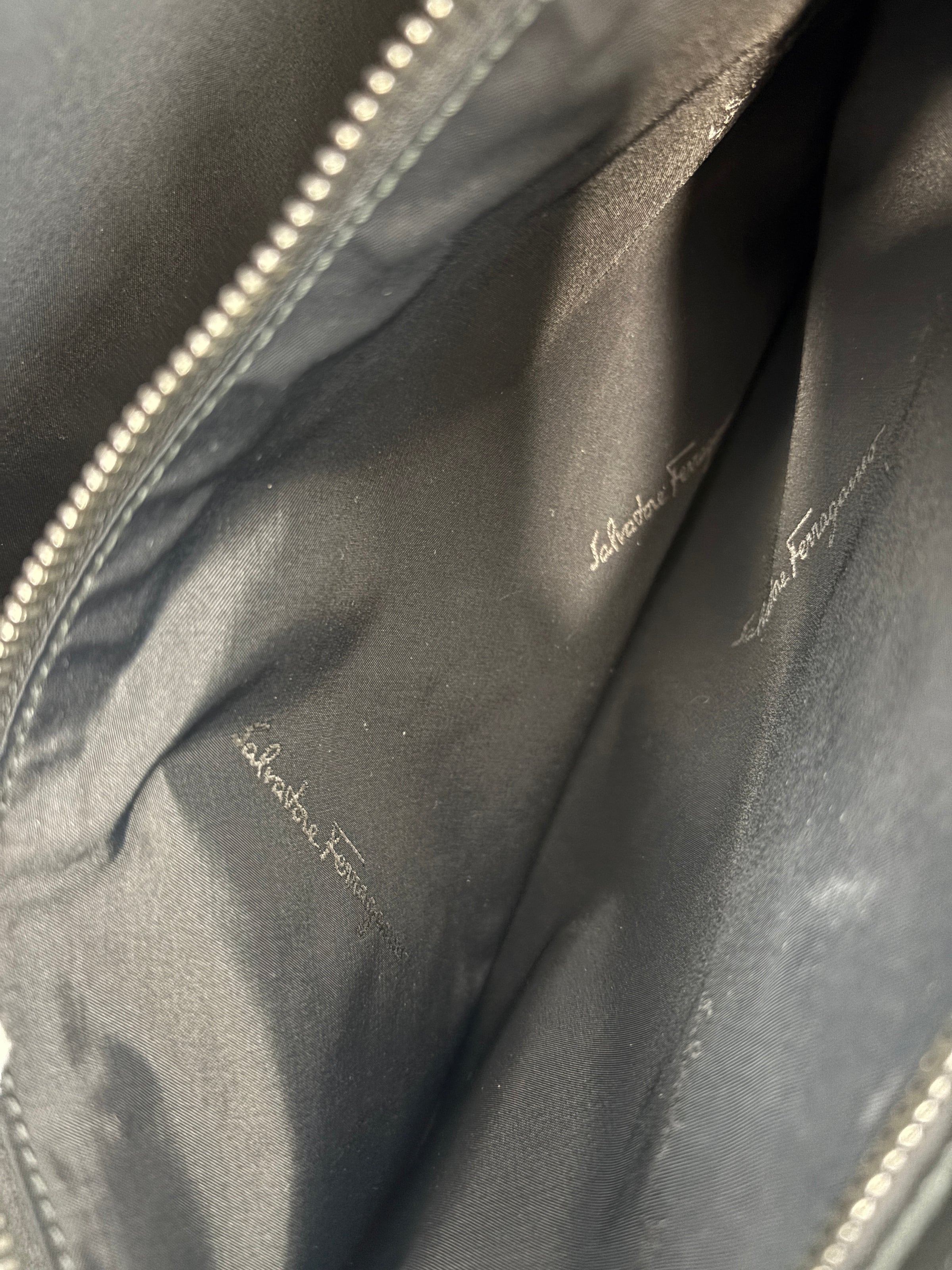 EO-24 0485 Black Textured Leather Briefcase / Laptop Bag