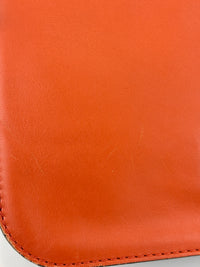 Rockstud Medium Glam Lock Flap Bag in Green / Orange / Brown