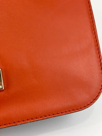 Rockstud Medium Glam Lock Flap Bag in Green / Orange / Brown