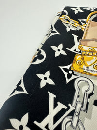 M78656 Silk Monogram Confidential Noir Bandeau