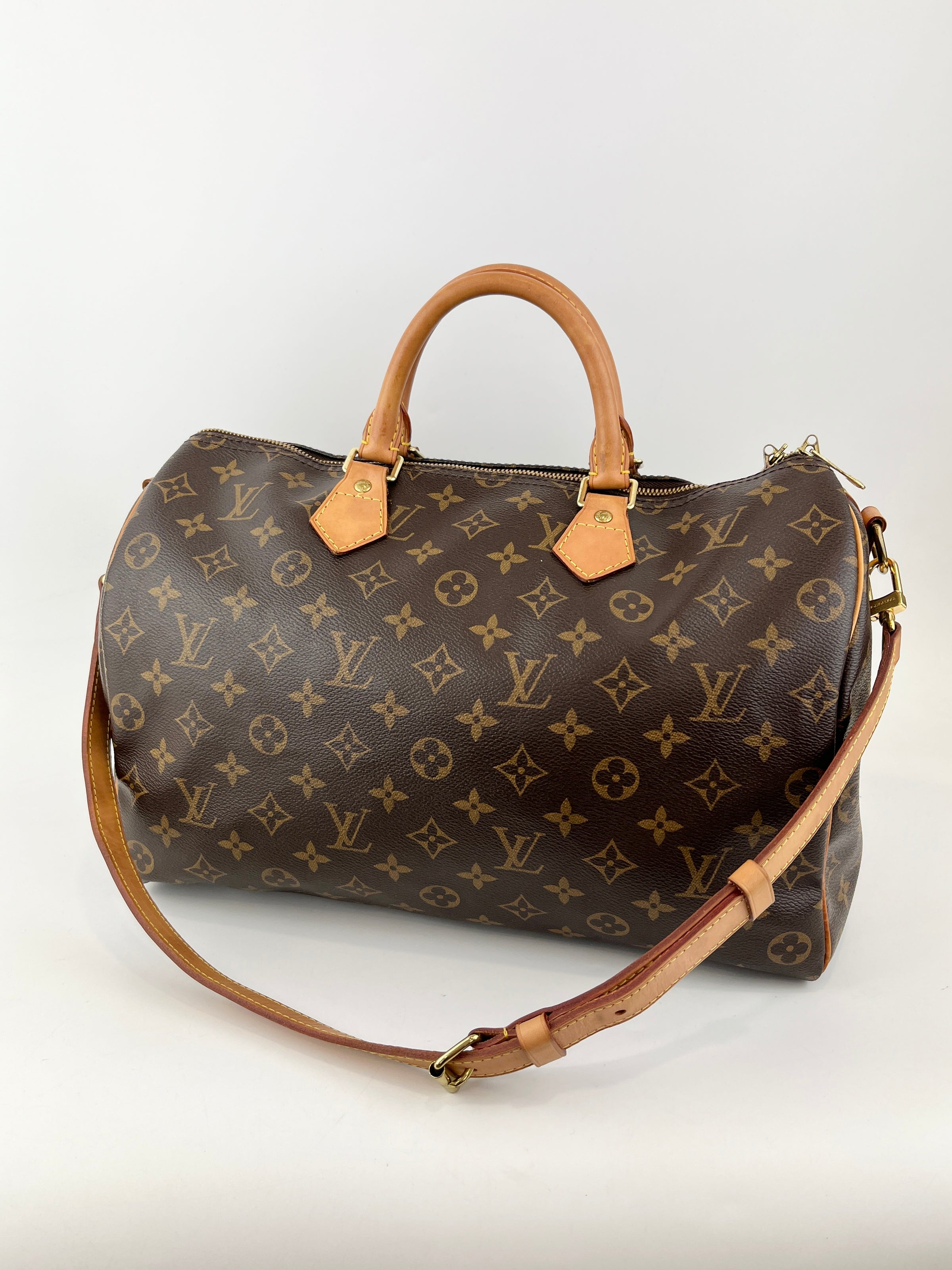 Speedy Bandouliere 35 Monogram Canvas