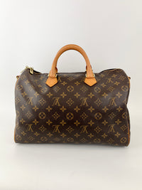 Speedy Bandouliere 35 Monogram Canvas