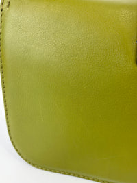 Rockstud Medium Glam Lock Flap Bag in Green / Orange / Brown