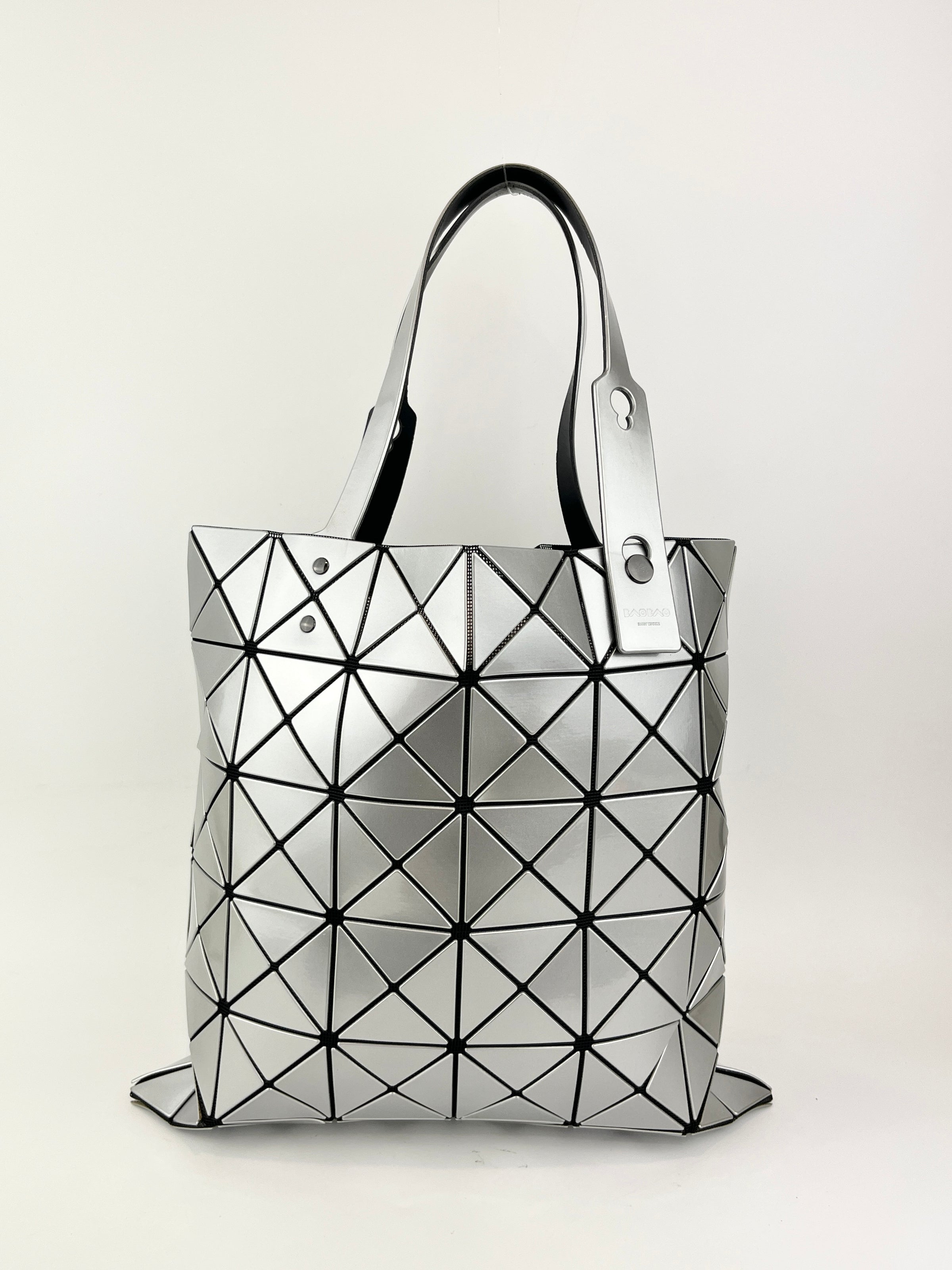 Bao Bao Lucent Tote Bag in Silver