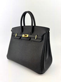 Birkin 25 Black Epsom GHW