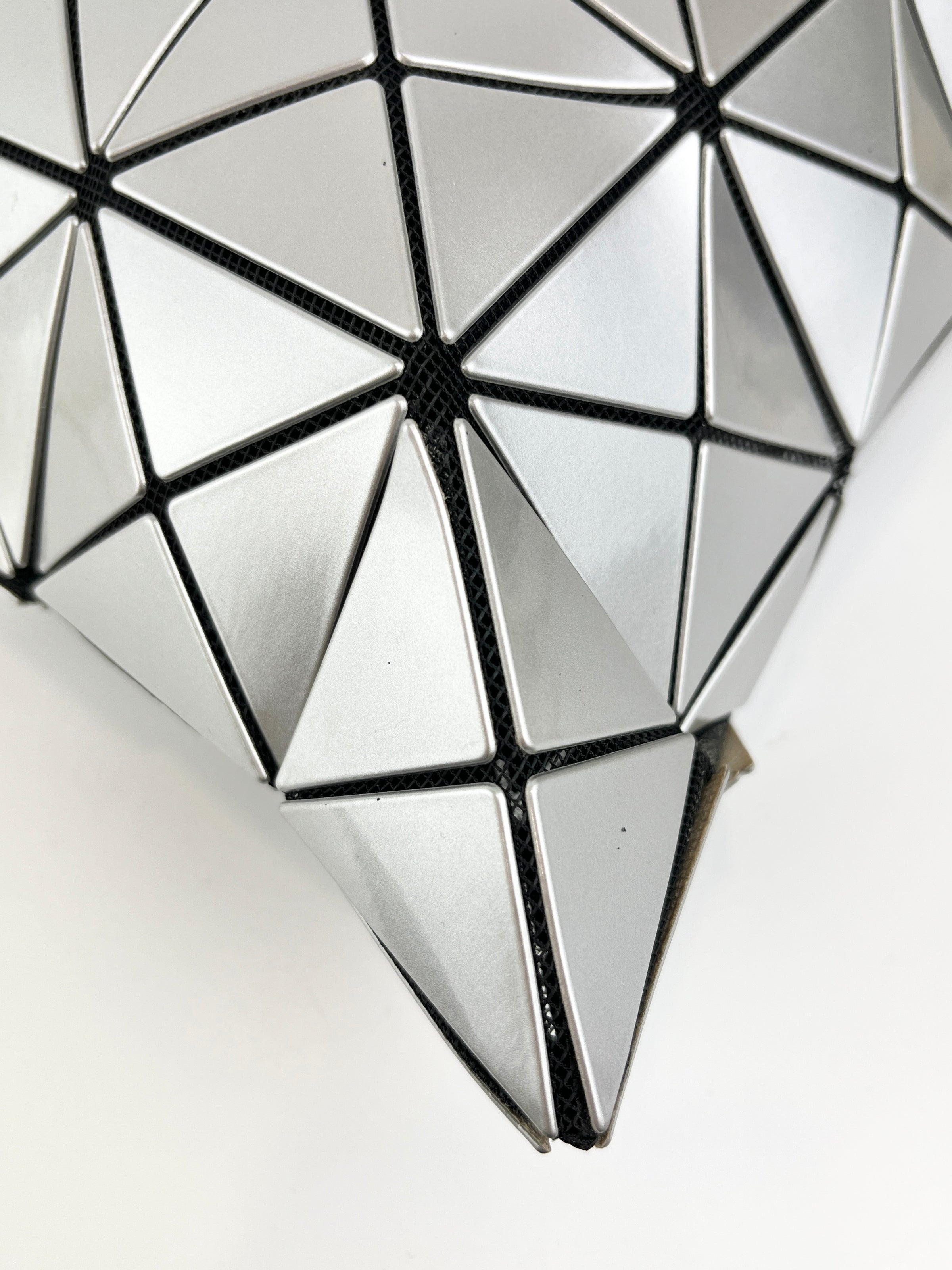 Bao Bao Lucent Tote Bag in Silver