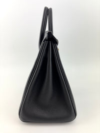 Birkin 25 Black Epsom GHW