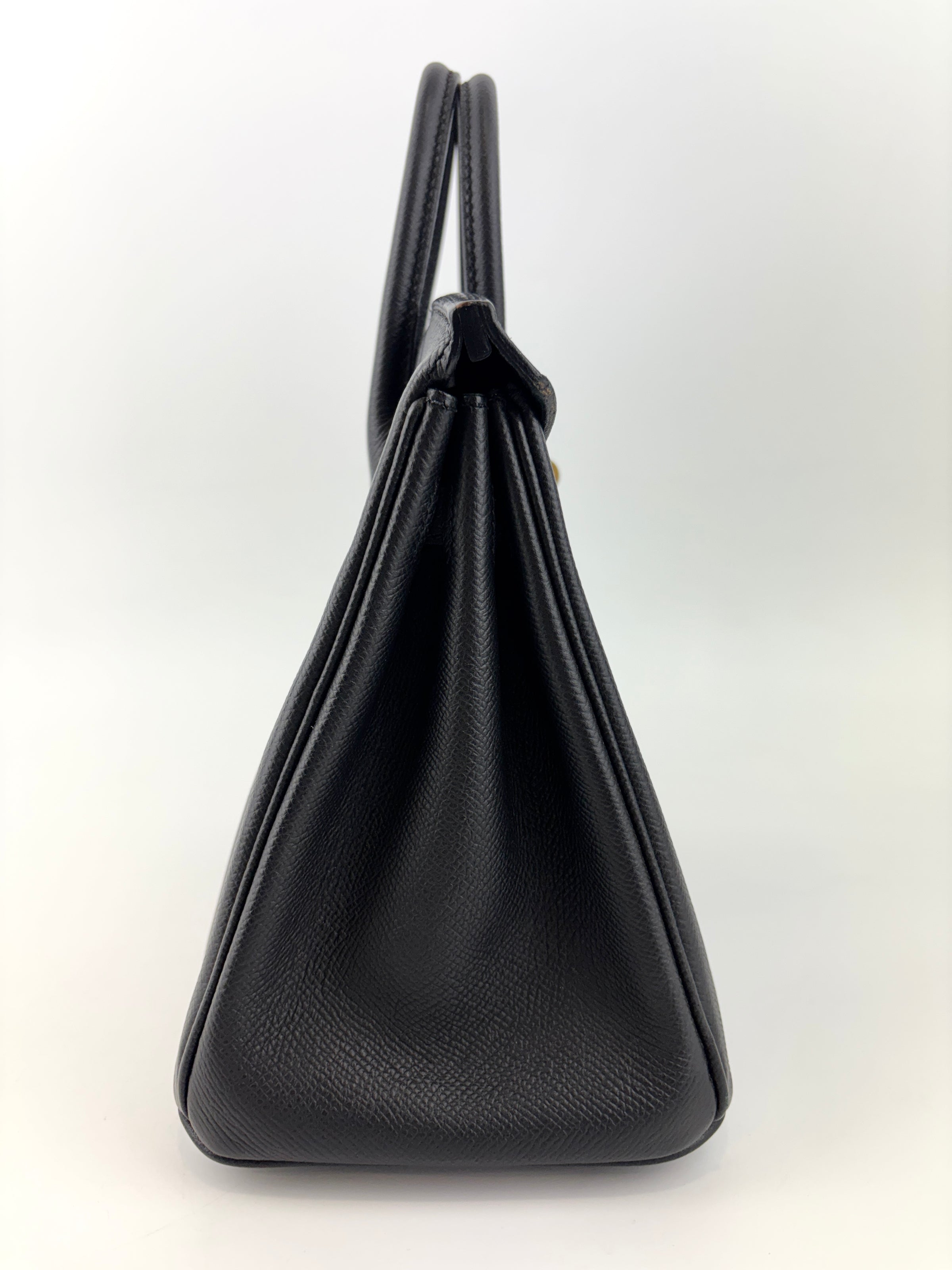 Birkin 25 Black Epsom GHW