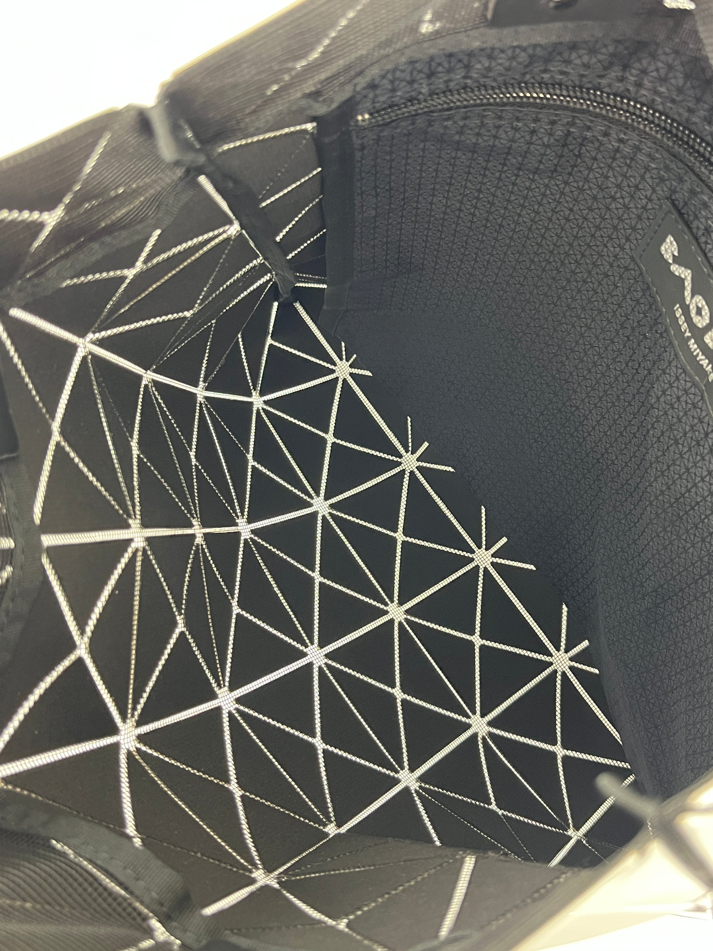 Bao Bao Lucent Tote Bag in Silver