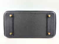 Birkin 25 Black Epsom GHW