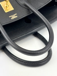 Birkin 25 Black Epsom GHW