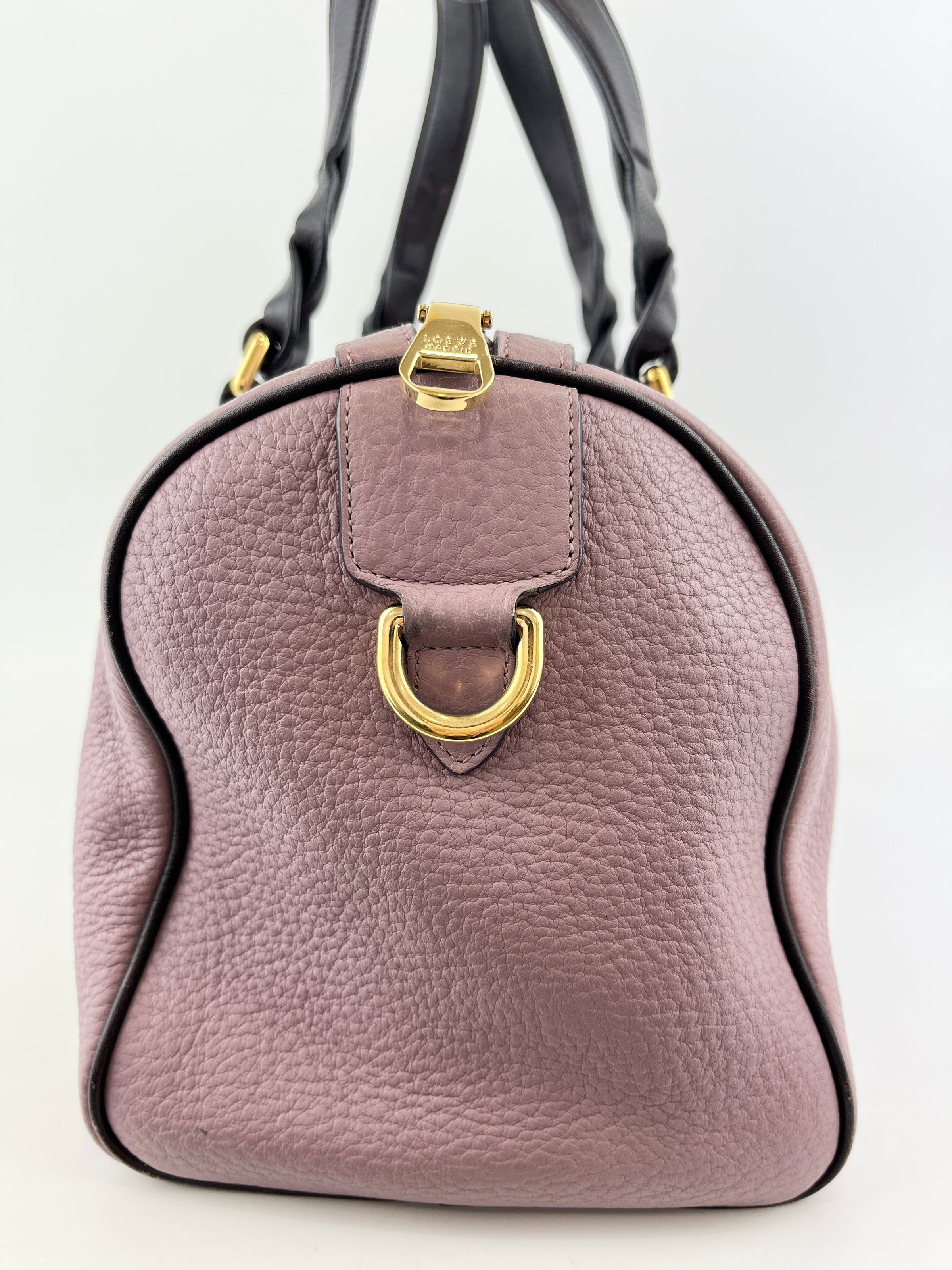 Loewe Fusta Satchel in Purple