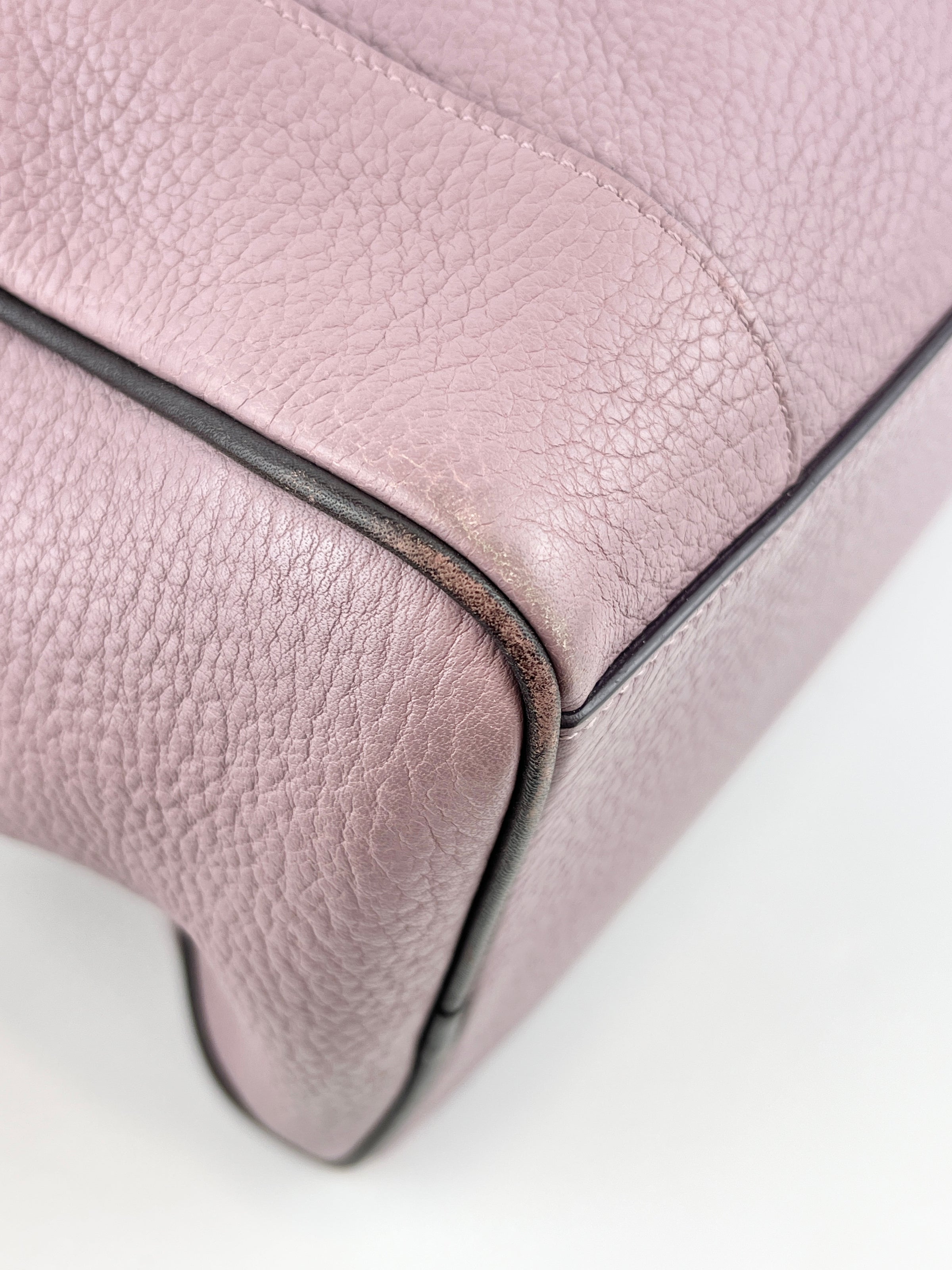 Loewe Fusta Satchel in Purple