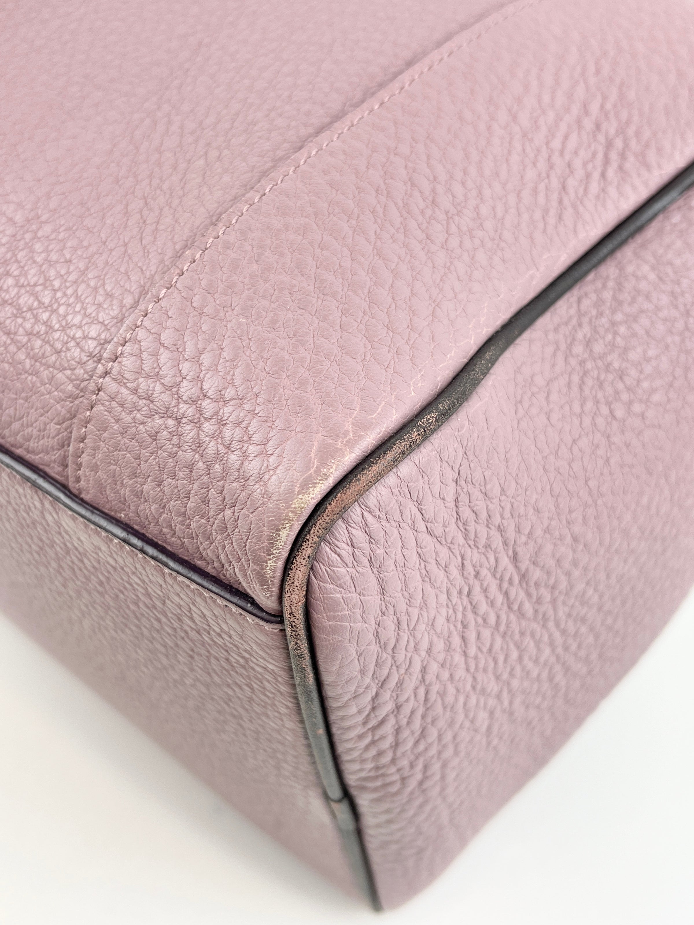 Loewe Fusta Satchel in Purple