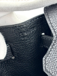 Birkin 25 Black Epsom GHW