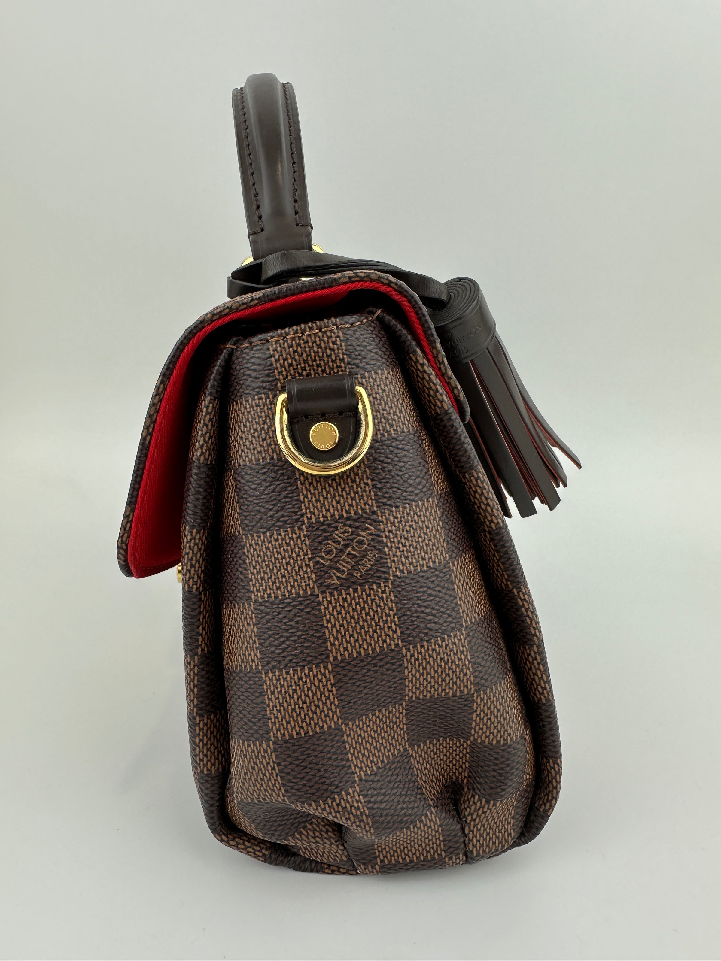 N53000 Croisette Damier Ebene Canvas Bag