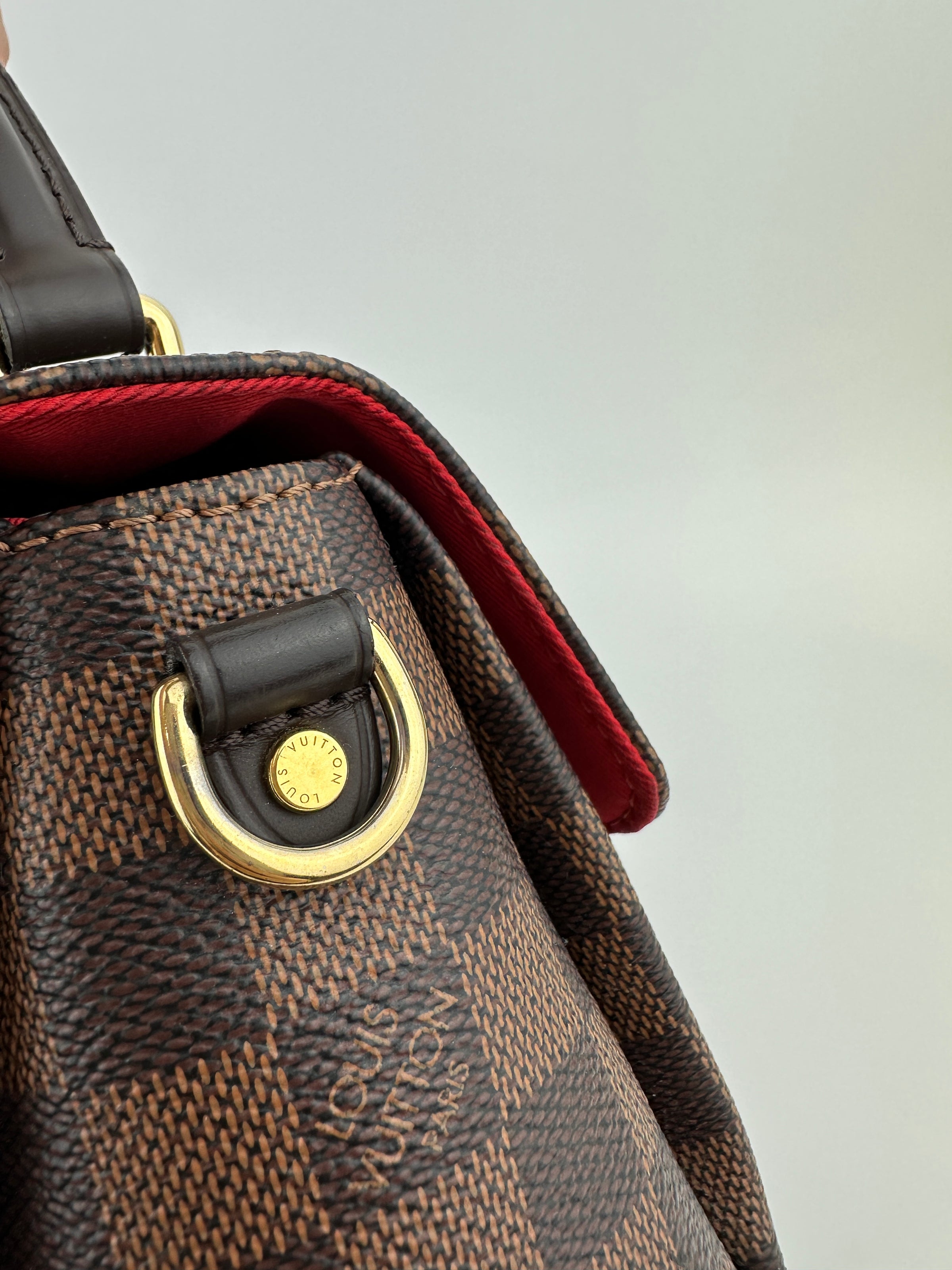 N53000 Croisette Damier Ebene Canvas Bag