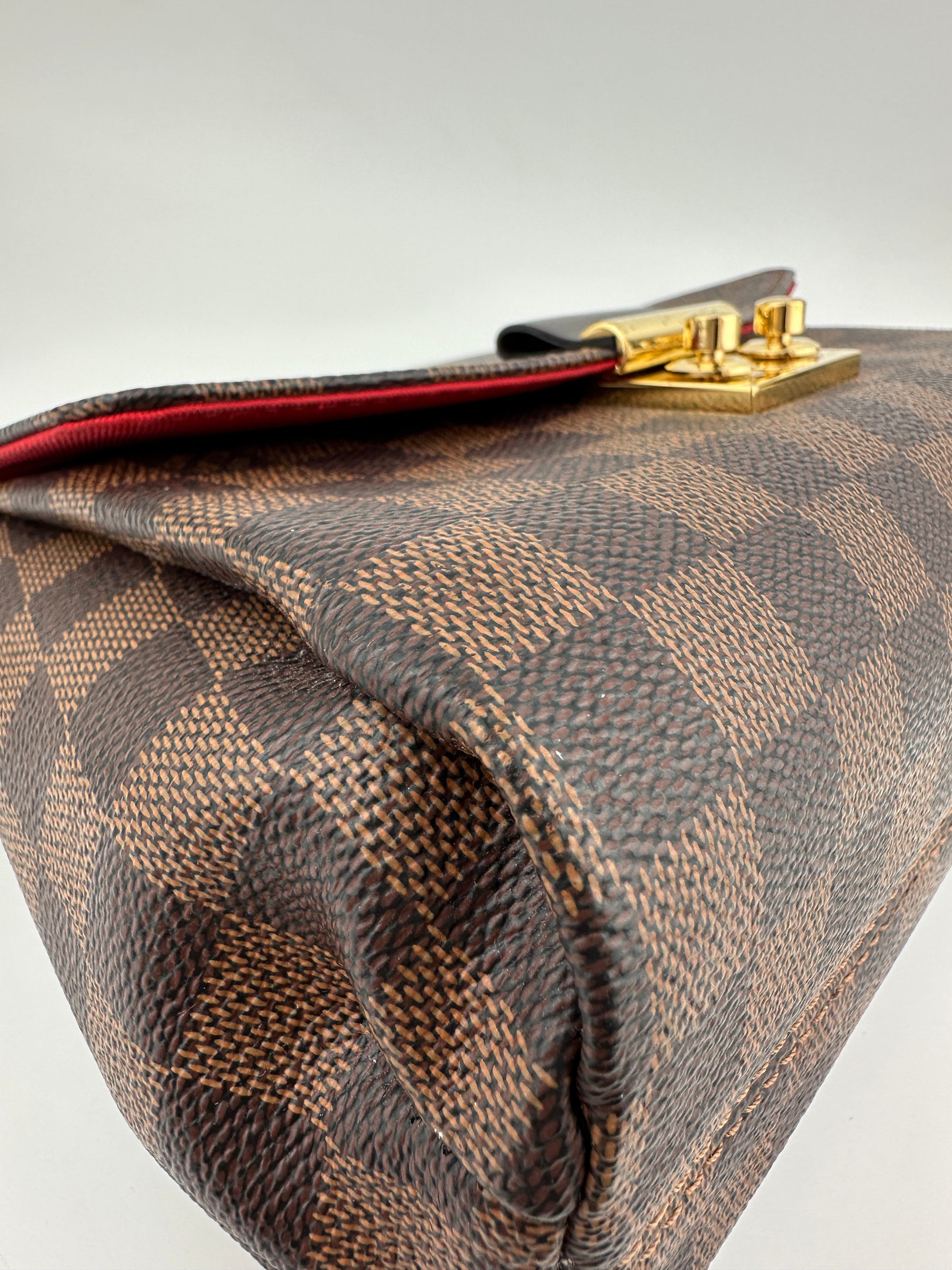 N53000 Croisette Damier Ebene Canvas Bag