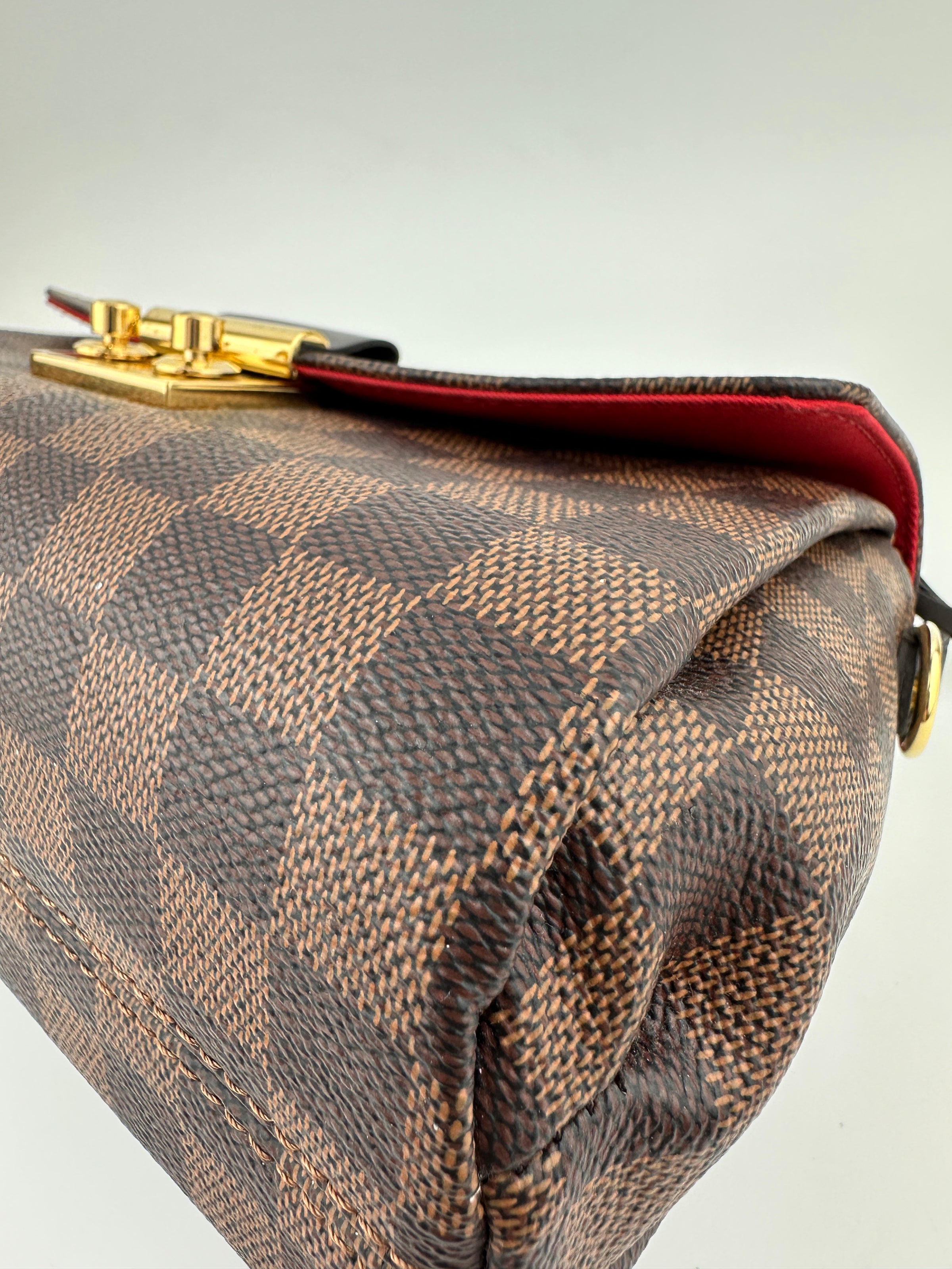 N53000 Croisette Damier Ebene Canvas Bag