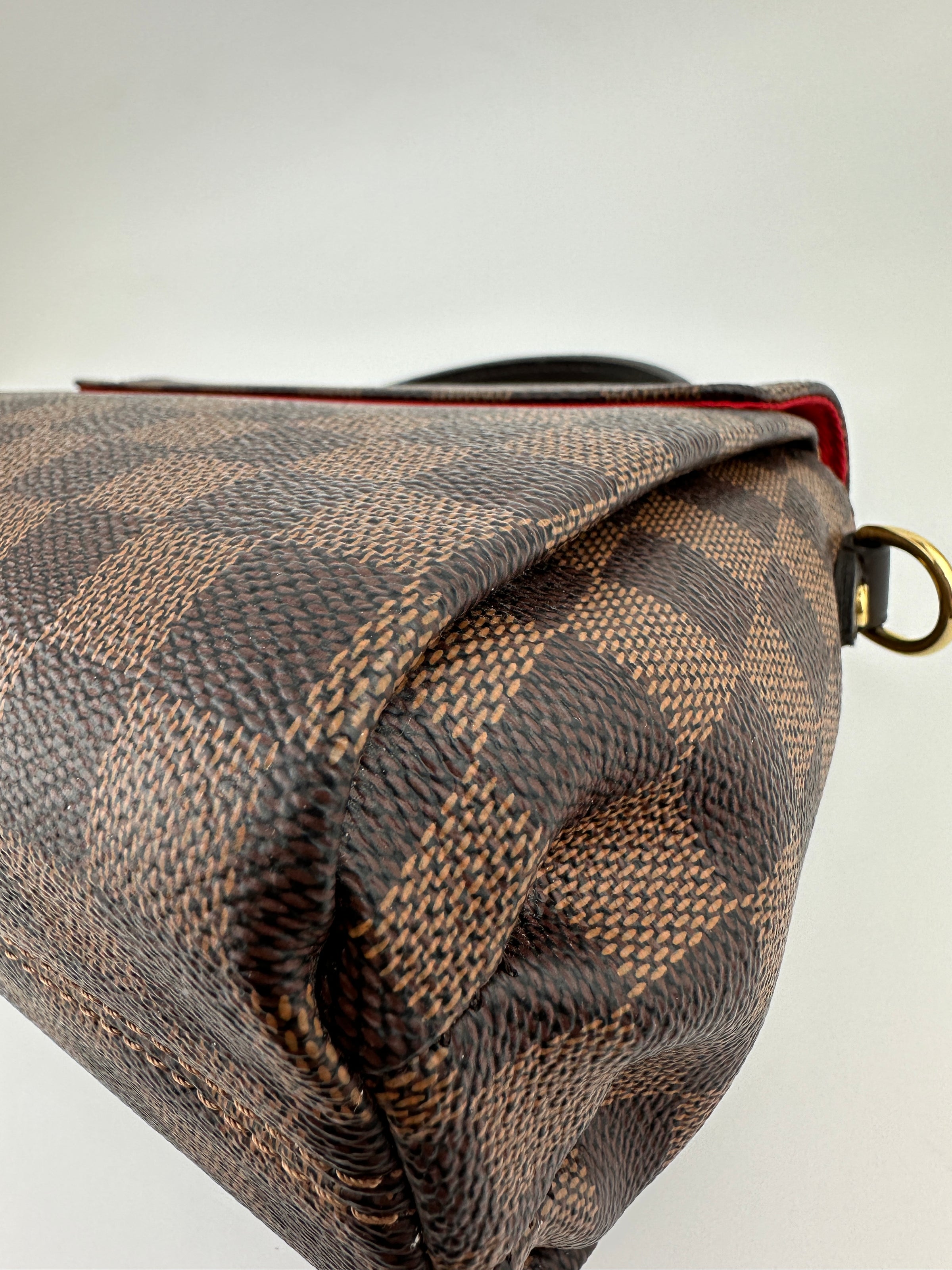 N53000 Croisette Damier Ebene Canvas Bag