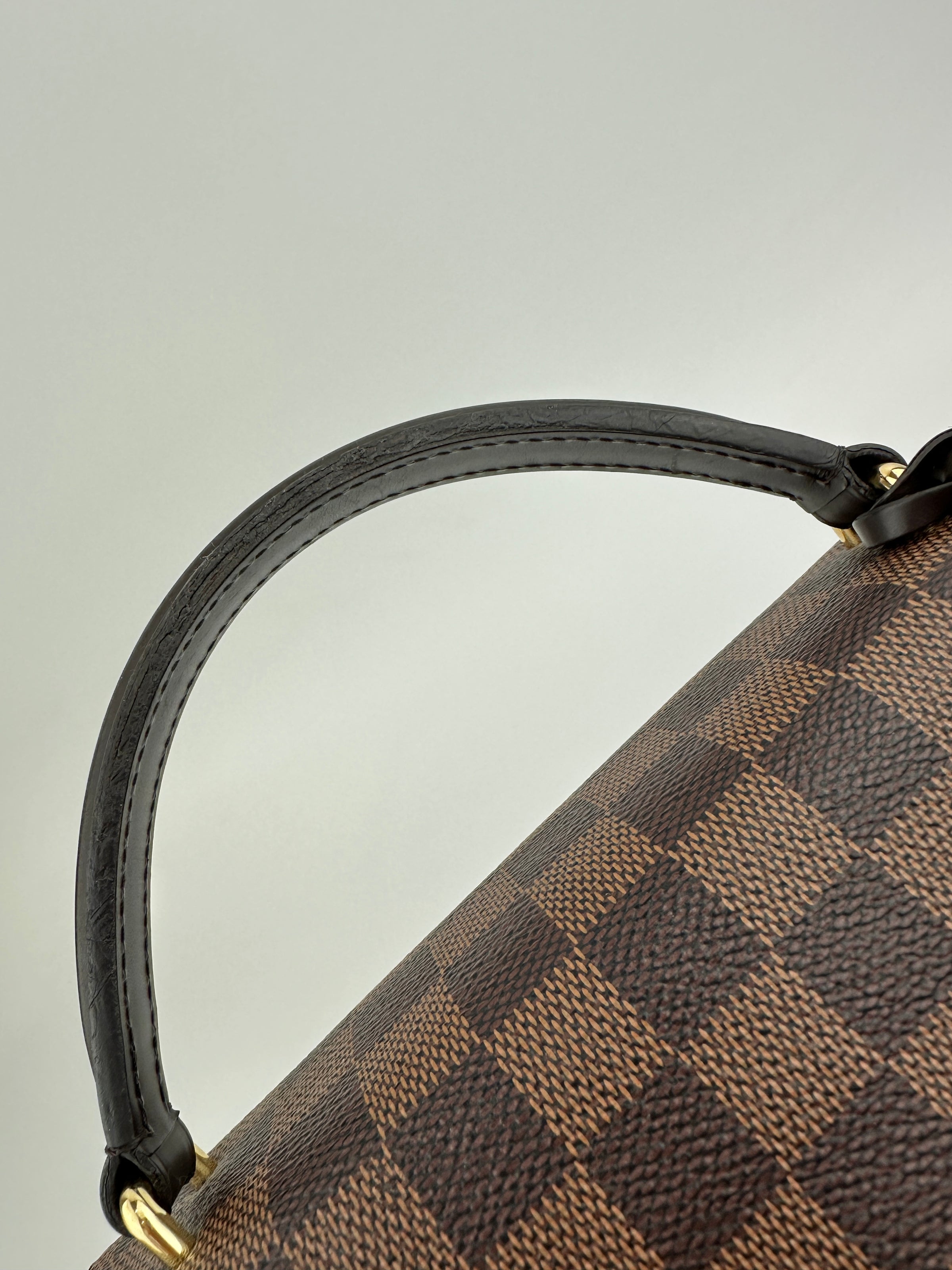 N53000 Croisette Damier Ebene Canvas Bag