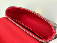 N53000 Croisette Damier Ebene Canvas Bag