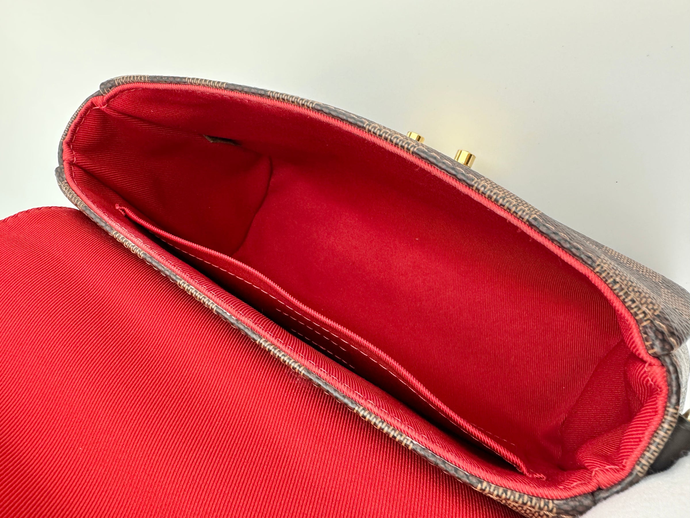 N53000 Croisette Damier Ebene Canvas Bag