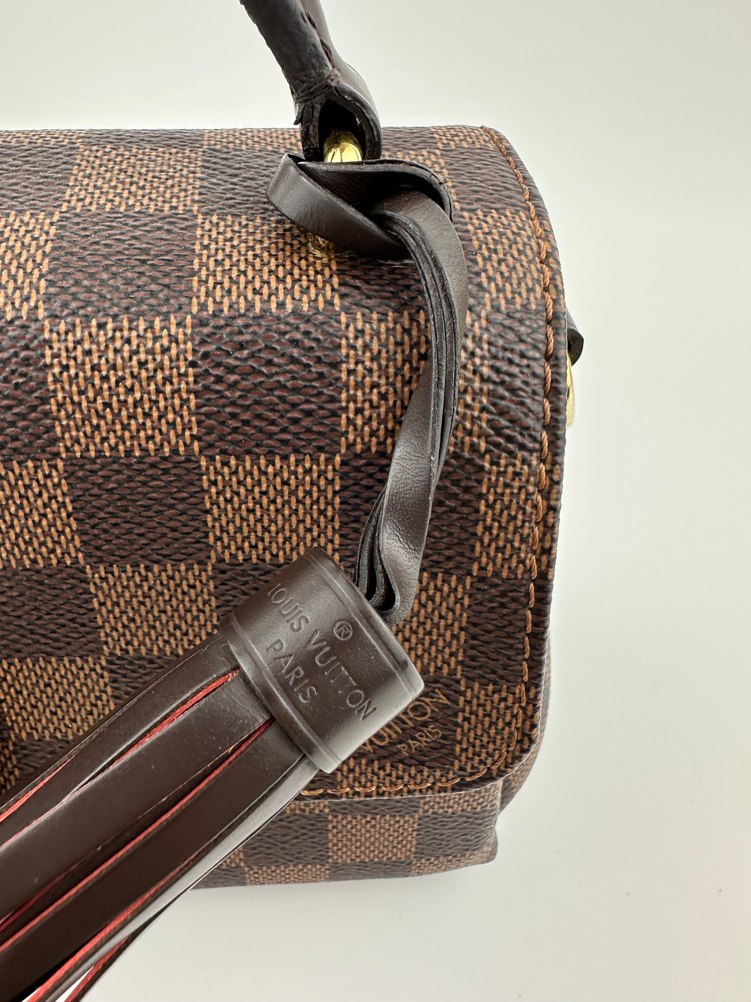 N53000 Croisette Damier Ebene Canvas Bag