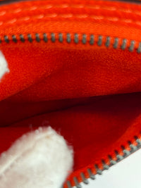 Celine Micro Luggage Tote in Vermillion (Red-Orange)