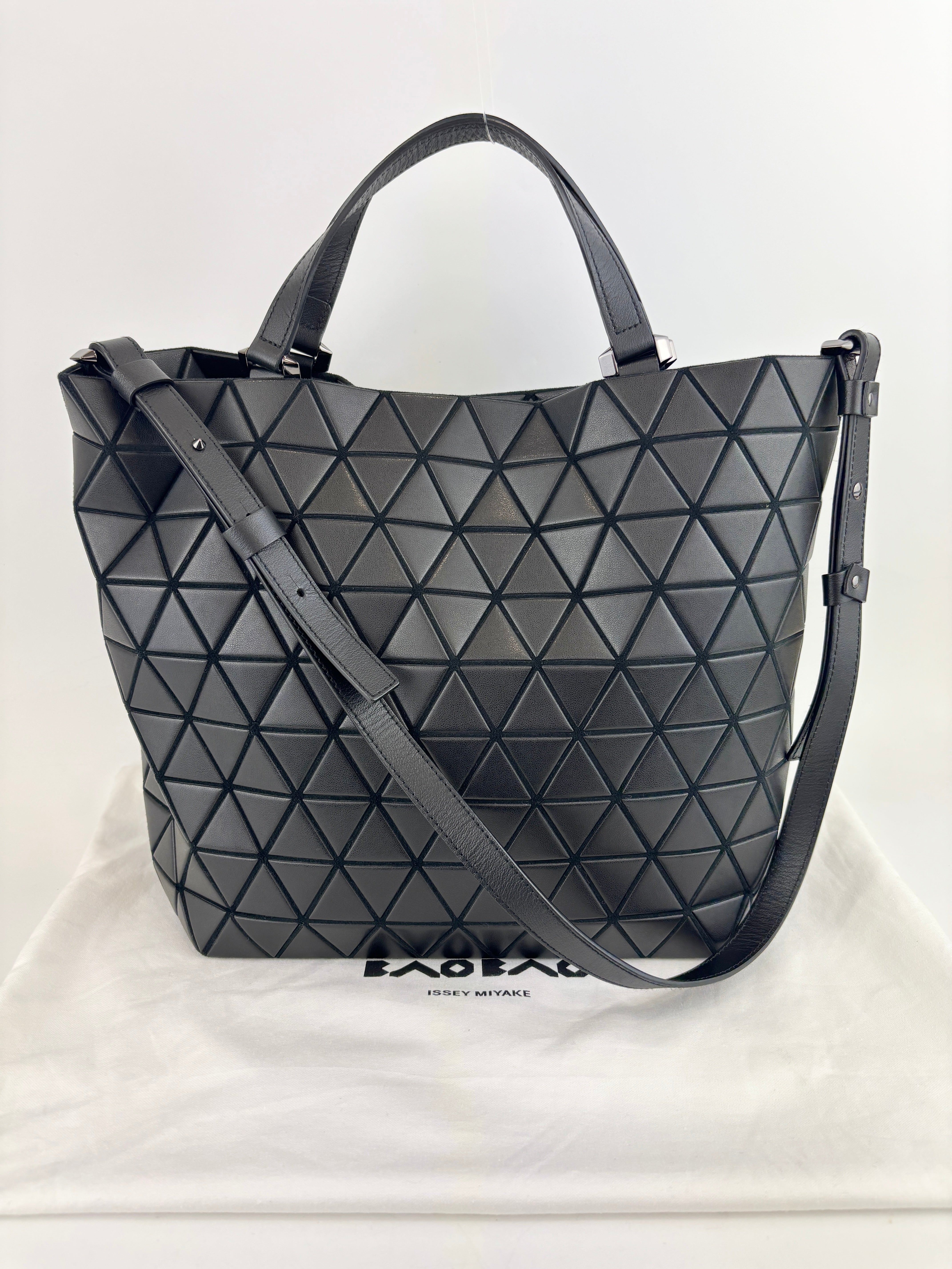 Issey Miyake Bao Bao Prism Plus Black Tote – Glampot