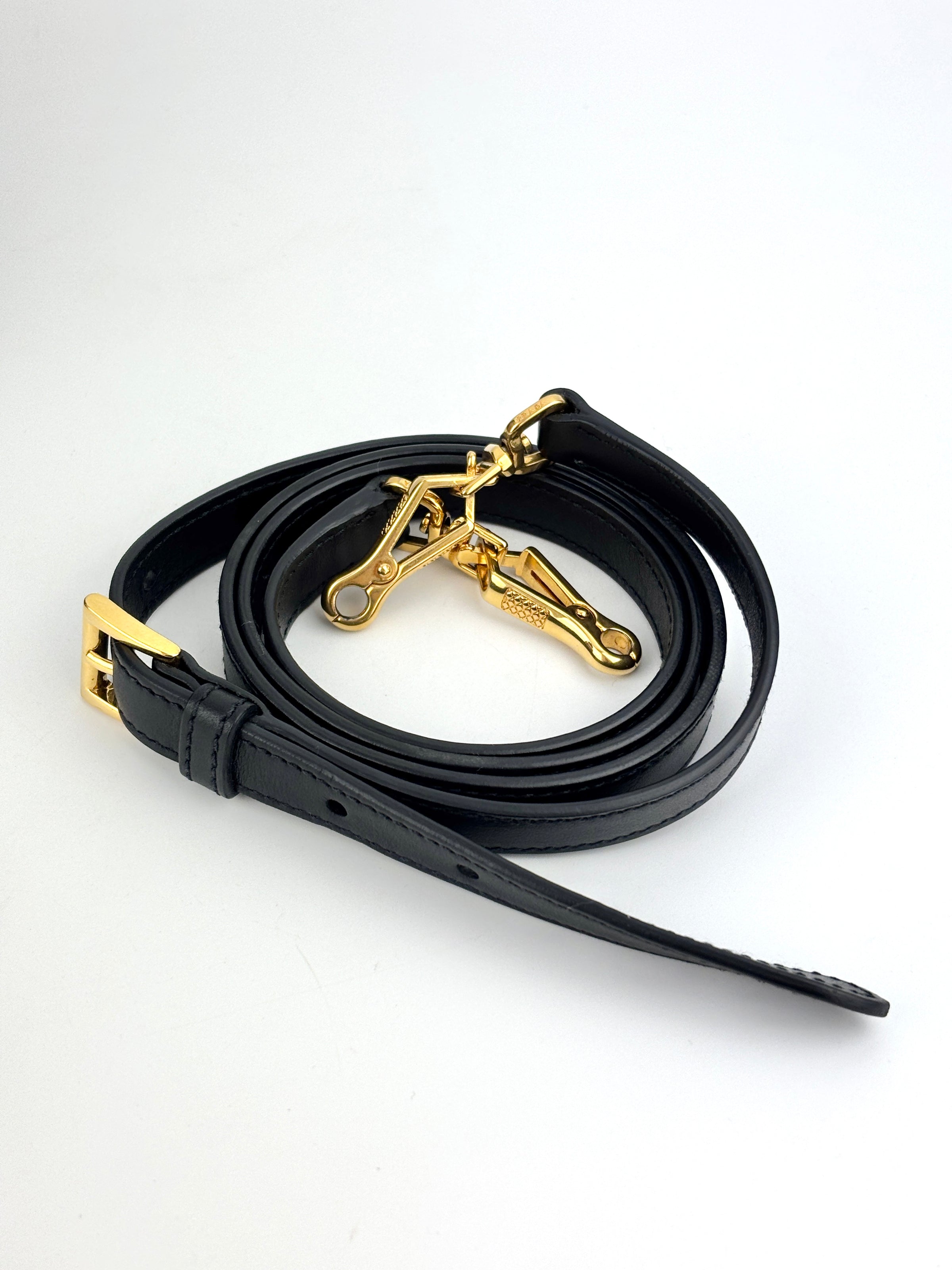 1BA046 Esplanade Satchel Red/Black Saffiano and City Calf Leather