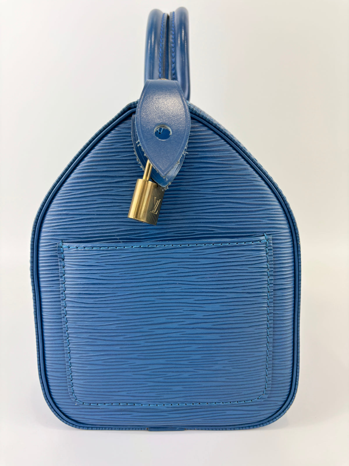 Speedy 25 in Blue Epi Leather