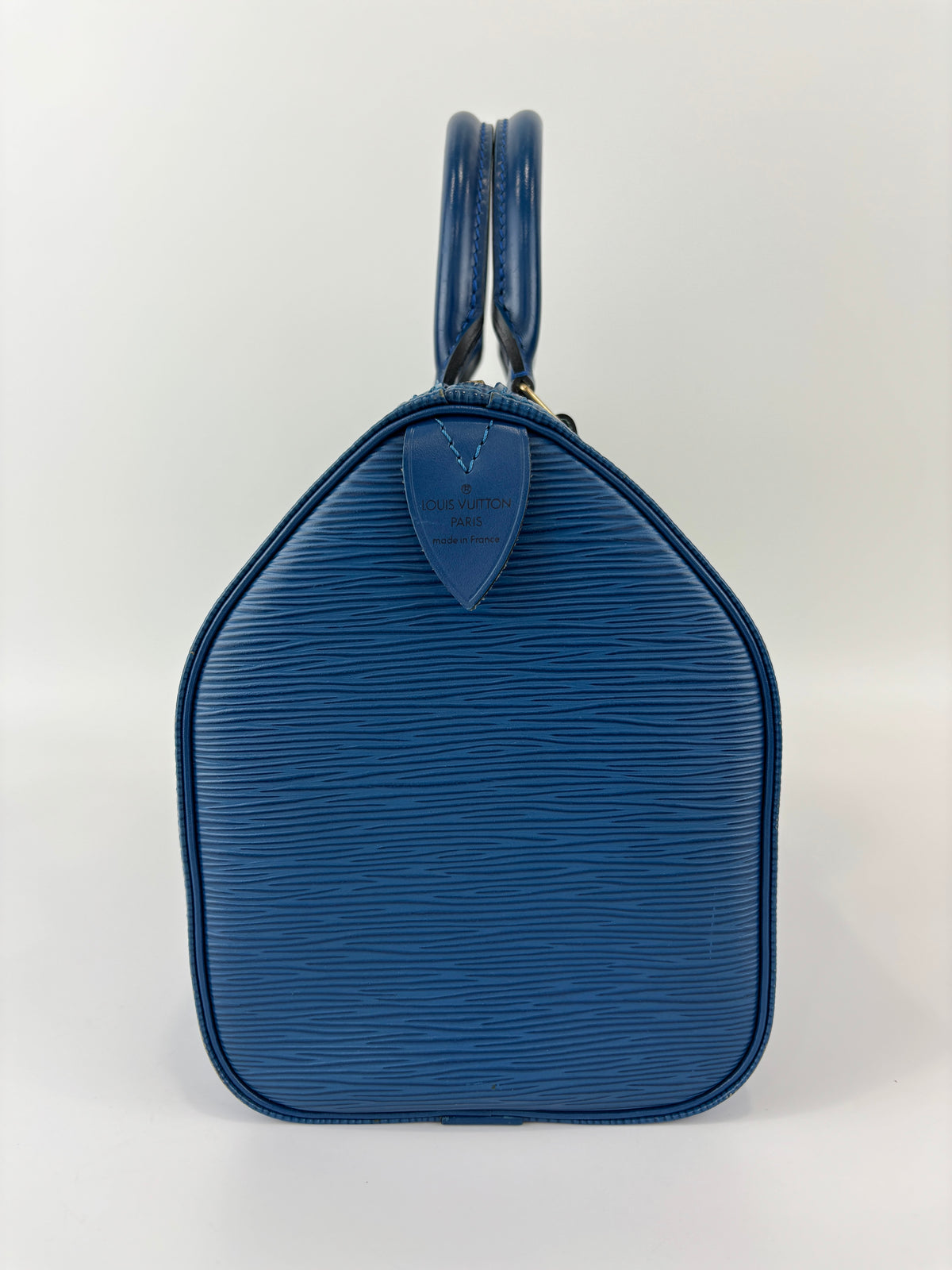 Speedy 25 in Blue Epi Leather