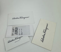 Gancini Large Flip-Lock Black Patent / Calfskin Crossbody Bag